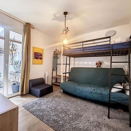 Apartamento L'Appart A La Plage Sainte-Marie-la-Mer Exterior foto